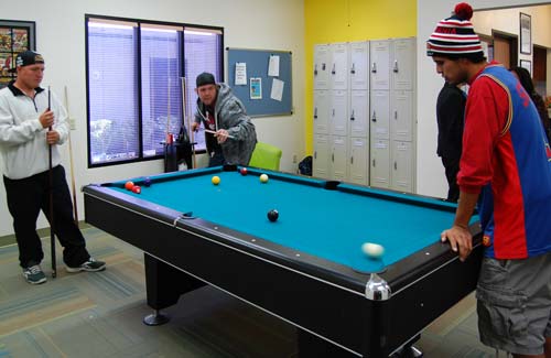 TAY-playing-pool-at-one-stop