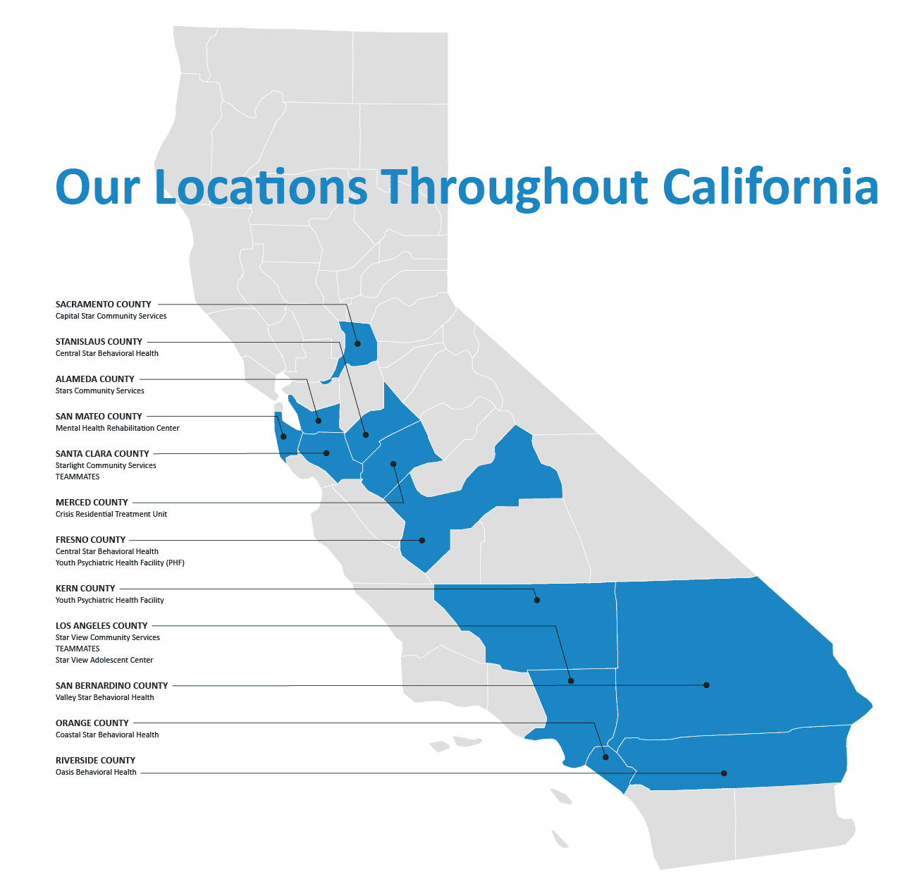 Locations Map